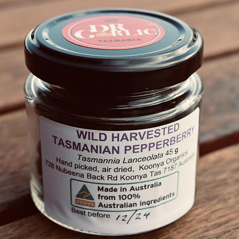 Wild Harvested Tasmanian Pepperberries